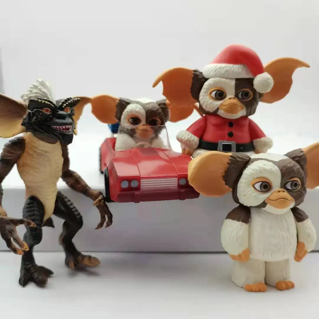 Action Figures Toy Gremlins Gizmo Mobile Xmas Holiday PVC 2011 Model Gifts Doll Vintage Collection No Box