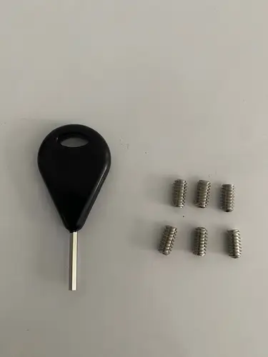 Imagen 2 del producto Aletas para tabla de surf de 9mm/12mm, tornillo sin cabeza, tornillos para tabla de surf, Kit de repuesto de tornillos para aleta, accesorios para surf