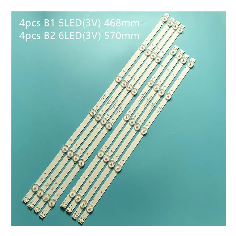 

100% New LED strip of LG TV 55UJ6200-UA 55LJ620V 55UJ620 SDL550WY(LD0-910) RF-AZ550E30-0501A-12 RF-AZ550E30-0601B-12