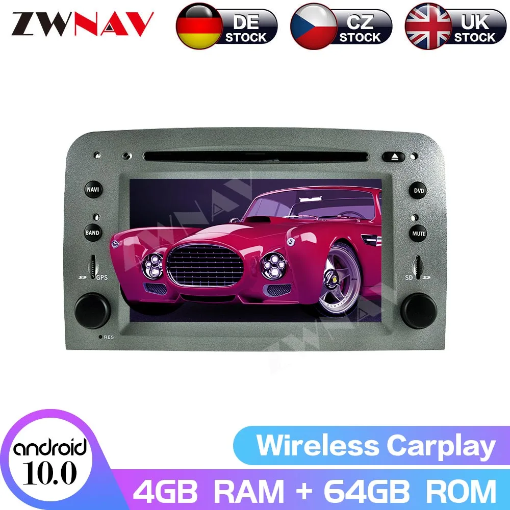 Android 10.0 Car multimedia player For Alfa Romeo Spider Alfa Romeo 147/GT 2005-2012 car dvd player GPS radio NAVI stereo screen