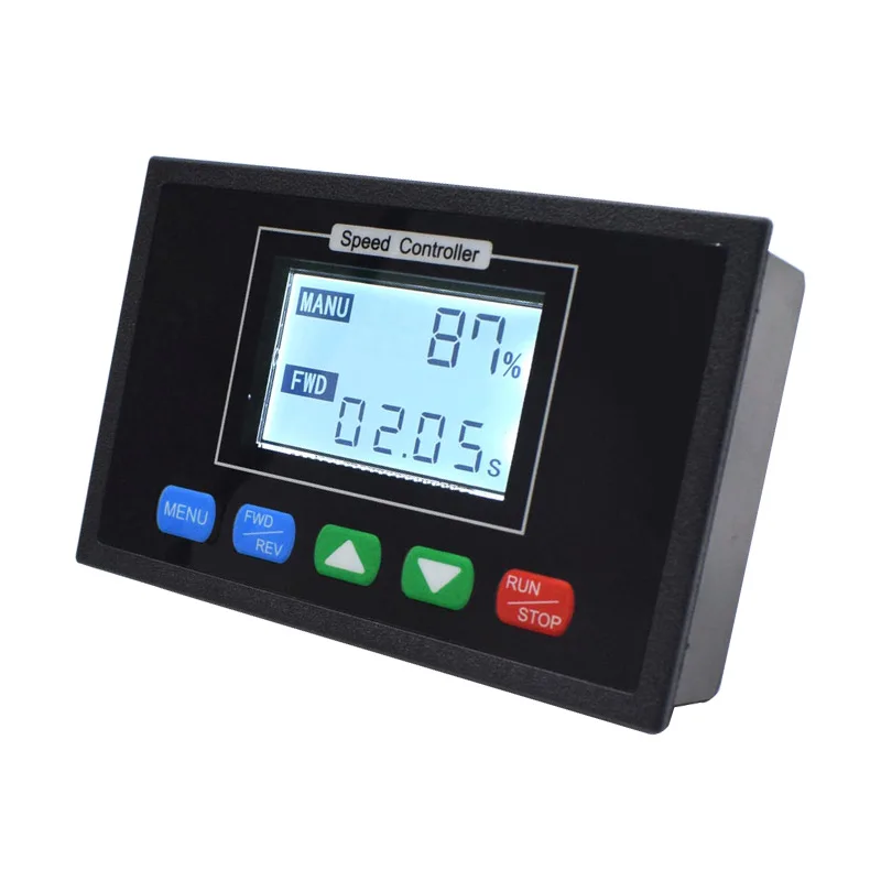 12v24v36v48 DC motor controller speed Multifunctional programmable motor governor LCD display