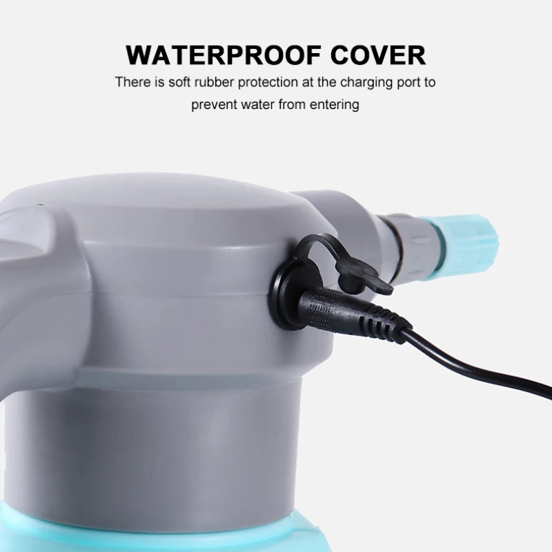 2L Electric Sprayer USB Rechargeable Garden Sprayer Bottle 360 Adjustable Nozzle Leakproof for Agricultural Irrigation