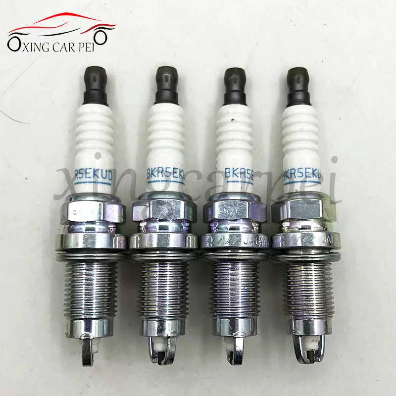 BKR5EKUD 6508 4pcs Car Spark Plug For MITSUBISHI VKA16 MD375642 MD362902 MD366819