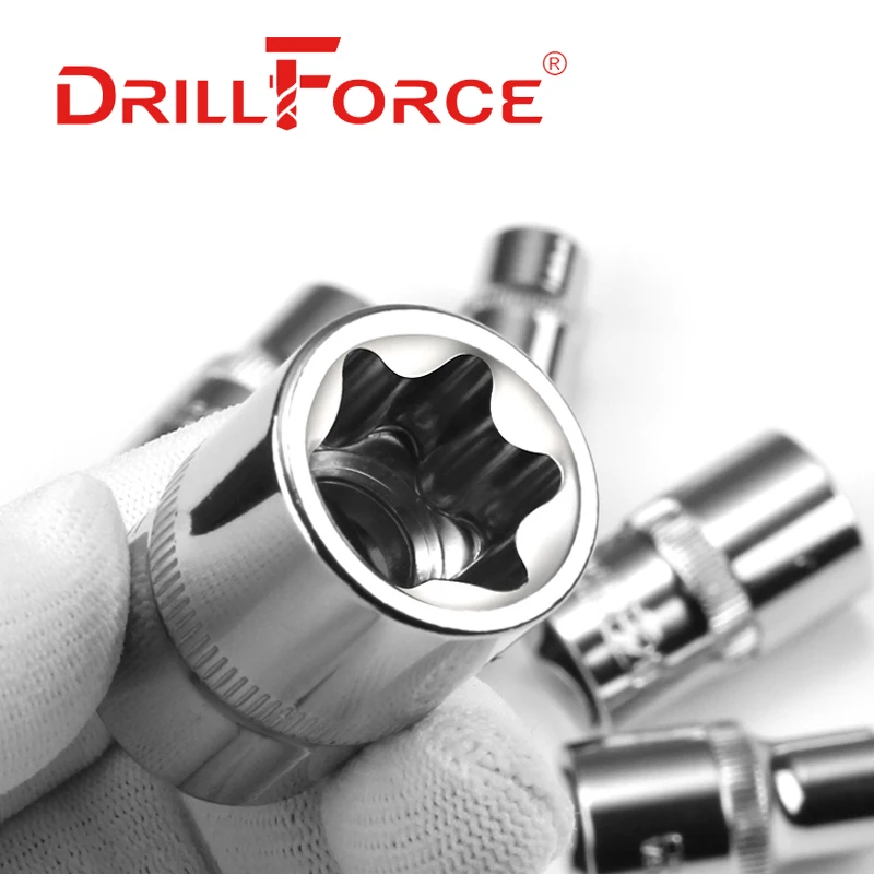 Drillforce Torx Star Wrench Socket 1/4\