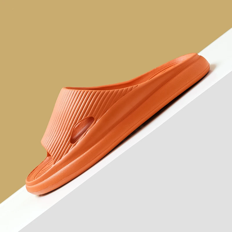 Platform Slippers Women Men Indoor Bathroom Slipper Soft EVA Anti-slip Lovers Home Floor Slides Ladies Summer Shoes Chaussure
