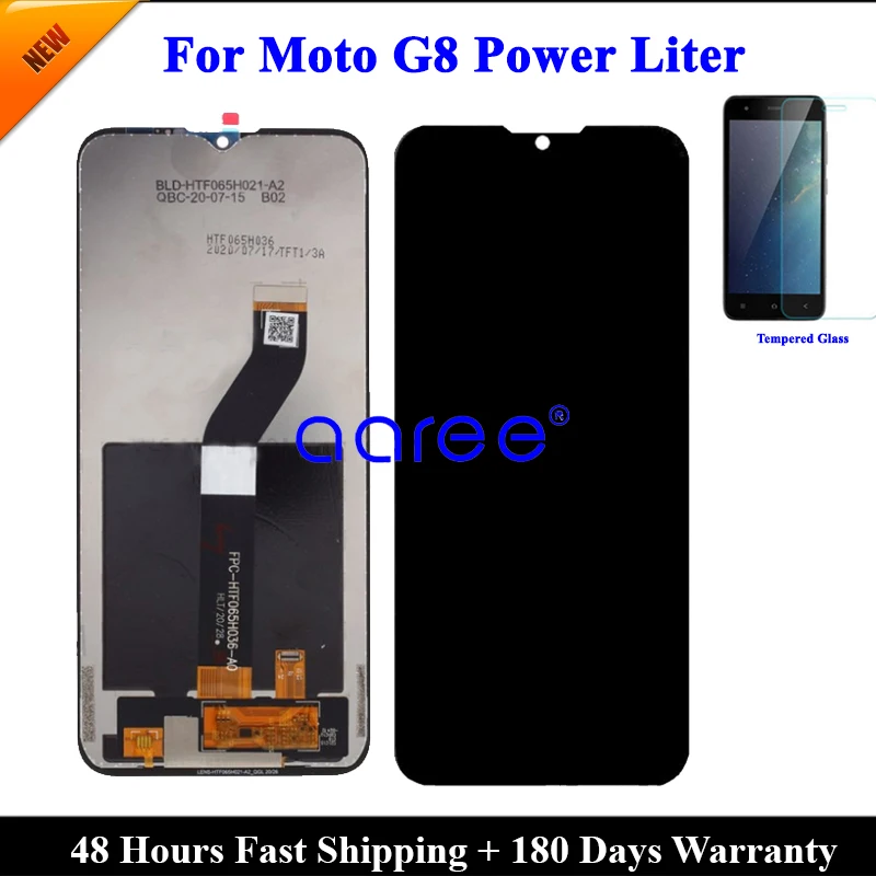 LCD Display Original For Moto G8 Power Lite LCD Display For Moto G8 Power lite LCD Display Screen Touch Digitizer Assembly