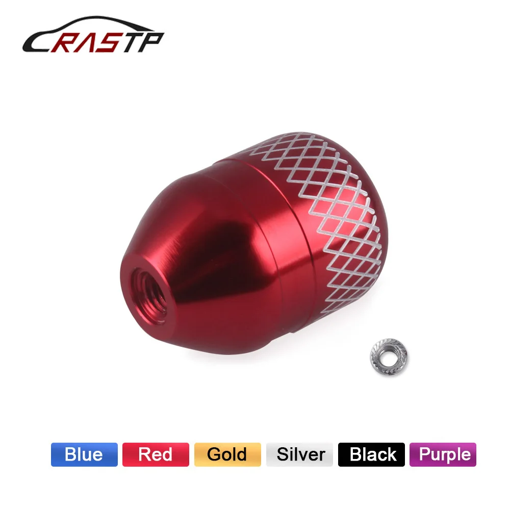 

RASTP-Aluminum Racing Car Cnc Carving Shift Knob Gear for honda Acura Manual Transmission Shifter Lever Knob M10*1.5 RS-SFN023