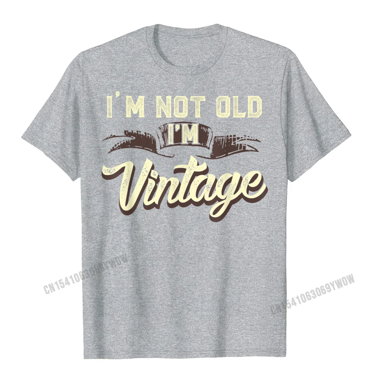 Im Not Old Im Vintage Funny Adult Mens T-Shirt Gifts For Dad Men Summer Tshirts For Men Cotton T Shirt Classic On Sale