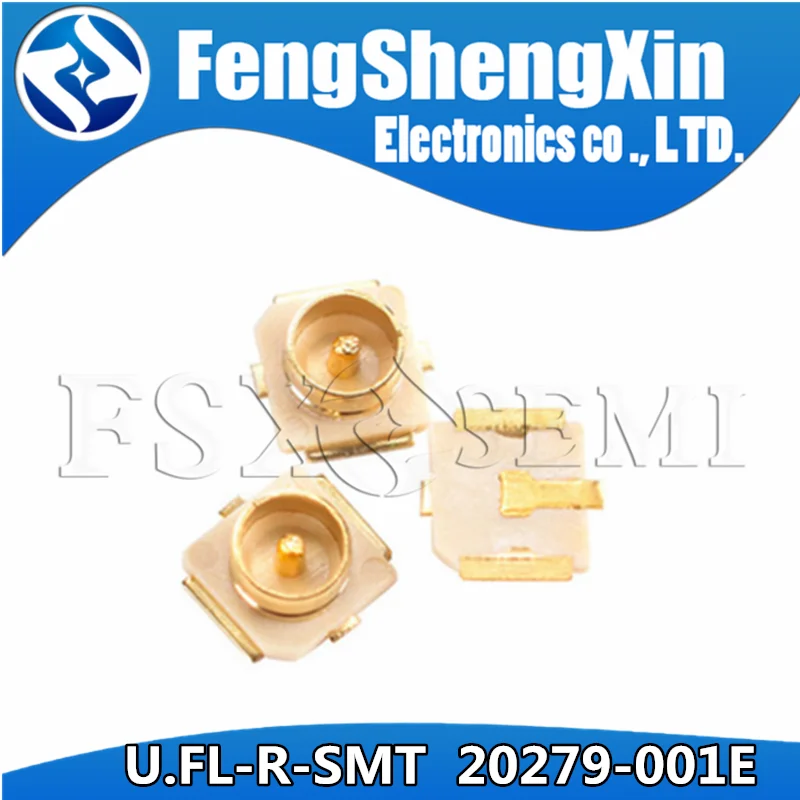 10PCS 20279-001E U.FL-R-SMT U.FL IPEX /IPX joint SMT Connect PCB Board Connectors SMD IPX Male socket MINI Card Antenna Pedestal