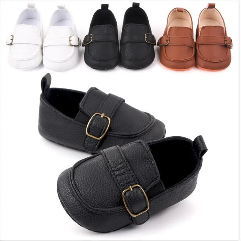 New Baby Shoes Spring Autumn Newborn Casual Shoes Toddler PU Soft Sole First Walkers Infants Boys Girls Shoes