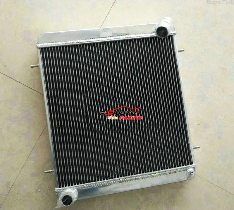 All AluminumRadiator For 1961-1967 Jaguar XKE Series 1 S1 3.8L Manual 3.8 Liter 1961 1962 1963 1964 1965 1966 1967