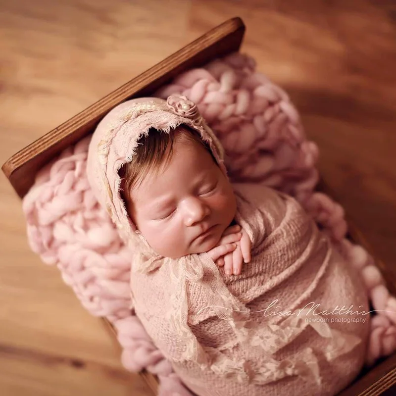 Baby chunky blanket photography props,Newborn Photography Blanket layer