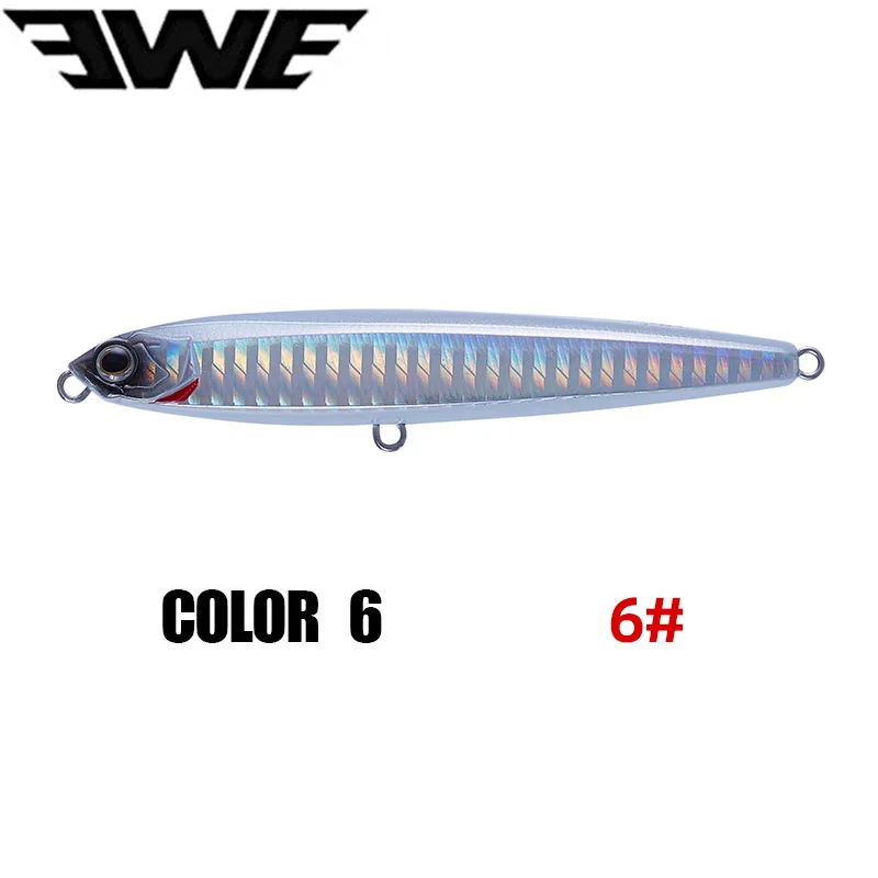 Nieuwe EWE GUIFEI Zinken Potlood Vissen Lokken 9g/11g/14g/16g/18g/24g/30g Afstandsschot Kunstmatige Wobbler Voor Bass Forel Snoek Nep Aas