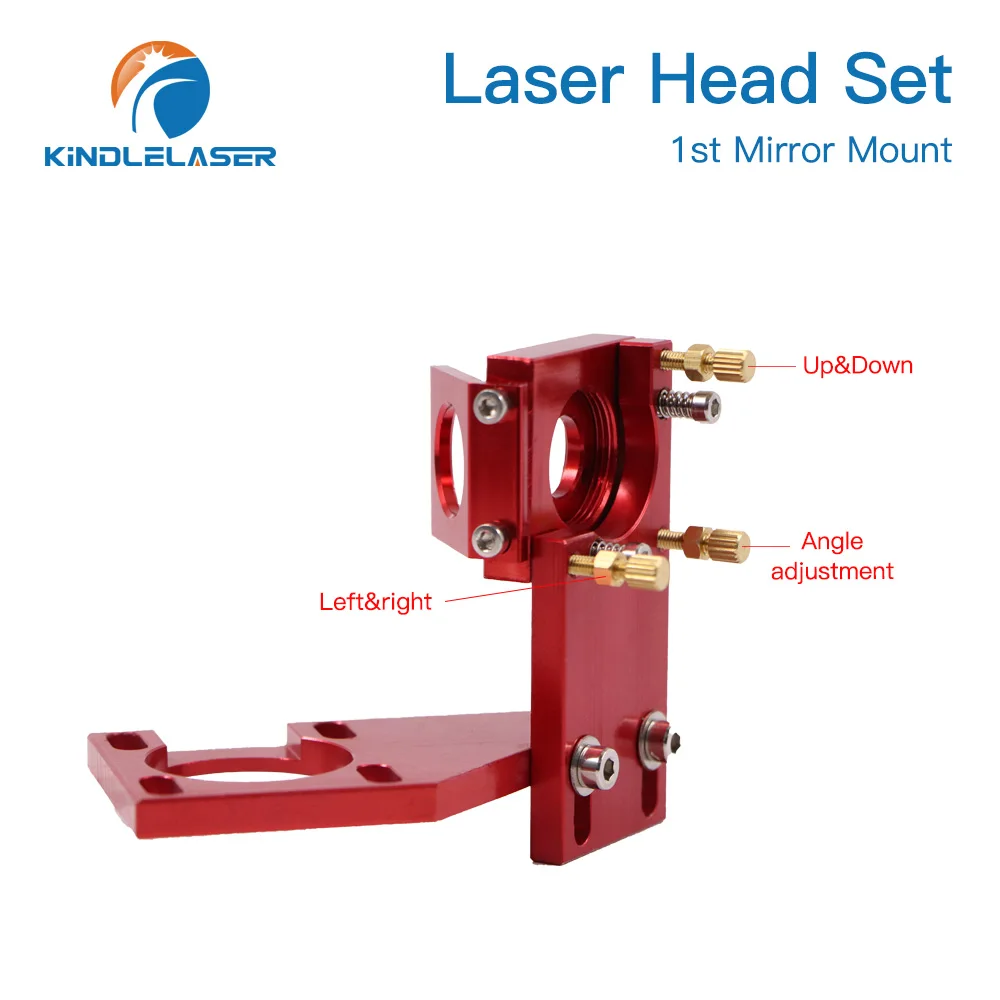 KINDLELASER K Series CO2 Mini Set di teste Laser D12/18/20mm FL50.8mm obiettivo per macchina da taglio per incisione Laser 2030 4060 K40