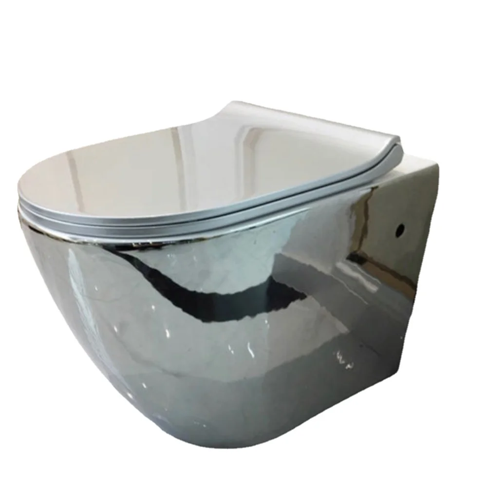 

Silver toilet, including commodity price + freight + tax