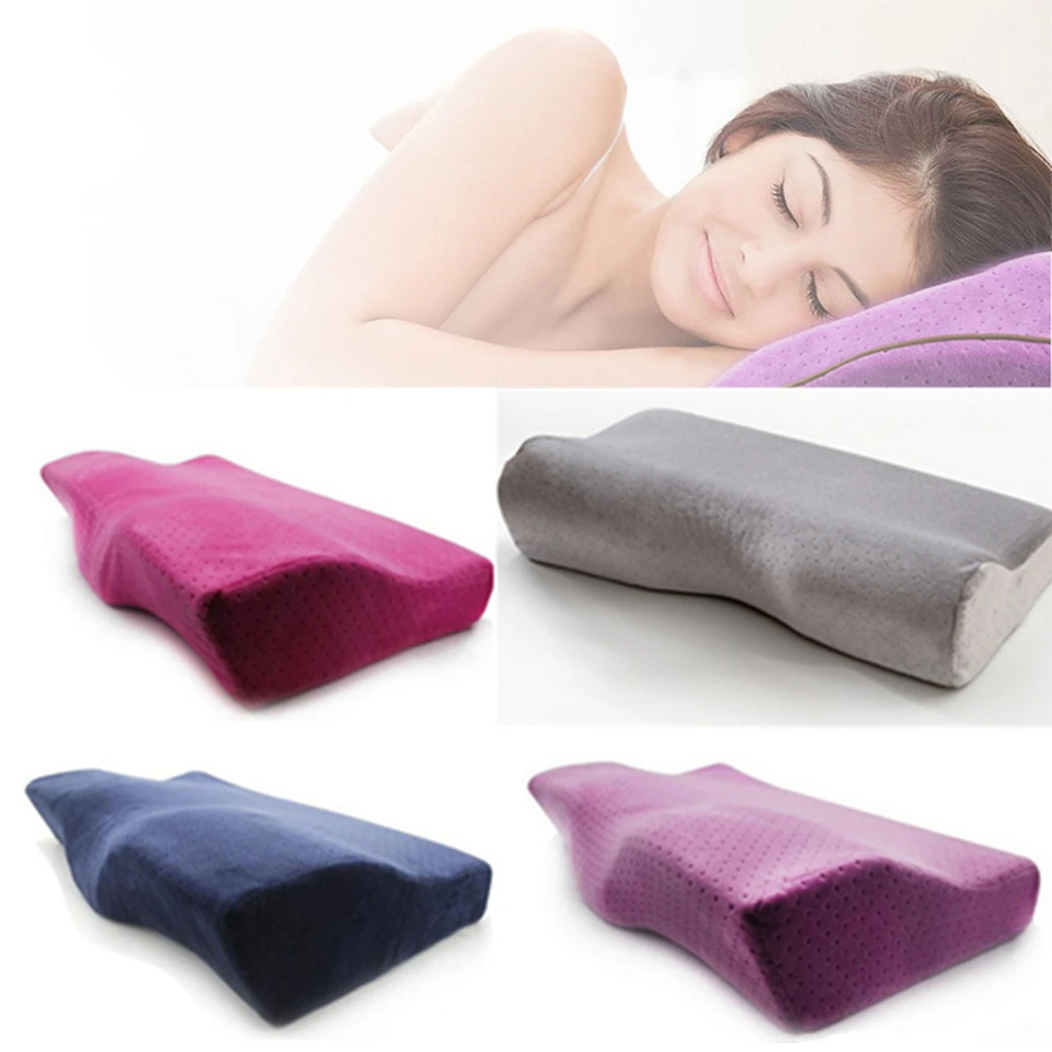 NEWCOME Lash Pillow Neck Support Eyelash Soft Pillow Grafting Eyelashes Memory Foam Eyelash Extension Pillow With Pocket Makeup