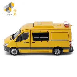 Tiny 1:64 Ben-chi Spr-inter Water Department (AM3197) NO.69 Alloy Simulation Model Car