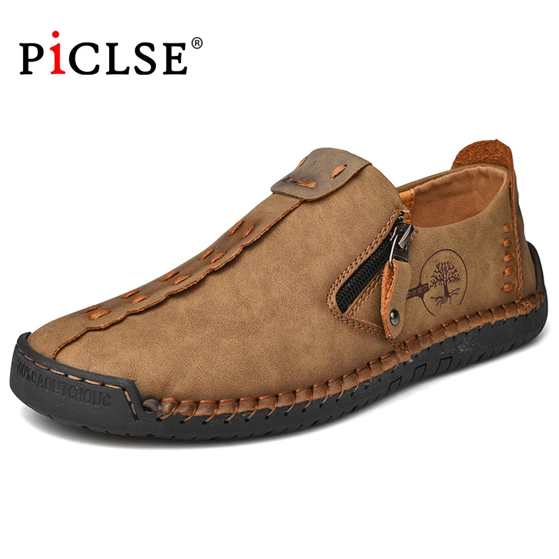 

Large Size 48 Comfortable Men Loafers Quality Split Leather Shoes Men Flats Casual Moccasins Man Driving Shoes Zapatos De Hombre