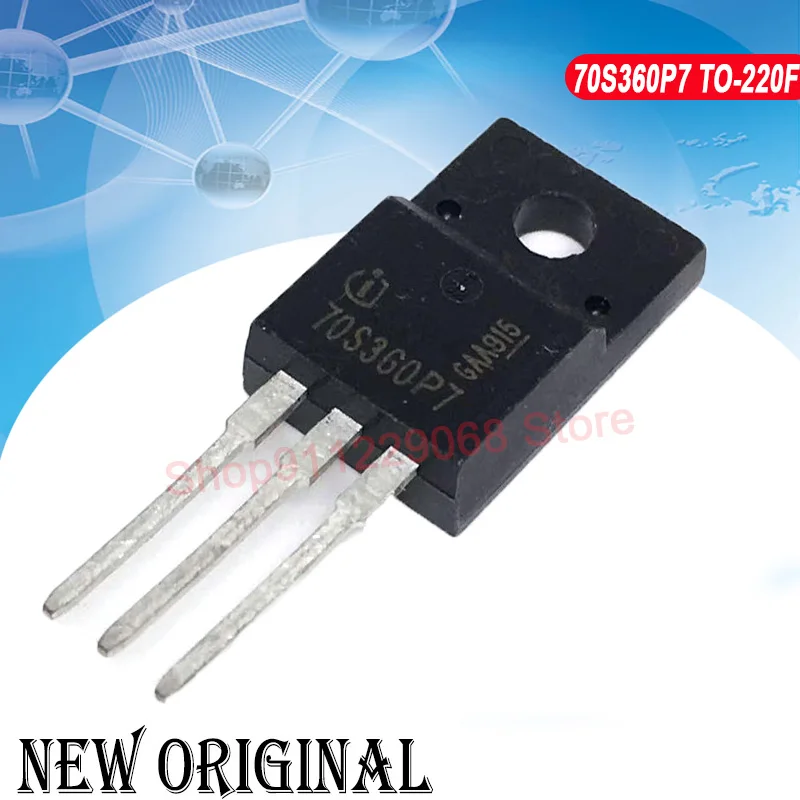 (5 Pieces) 70S360P7 IPA70R360P7S TO-220F 700V 34A / 6R460CE IPA60R460CE 600V 9.1A / 6R650CE IPA60R650CE 650V 19A TO-220F