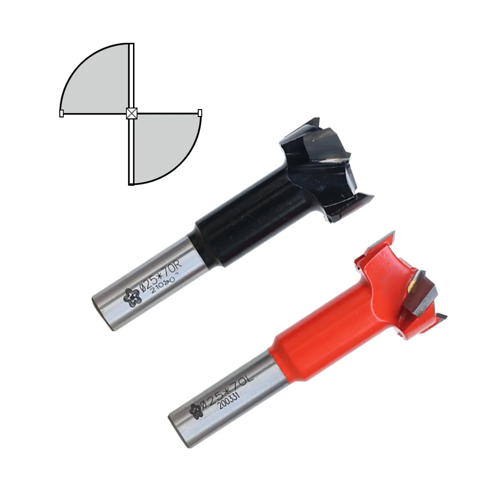 Tct cabeça 4 flautas dobradiça industrial perfuração bits gang broca para 35mm furos ferramentas de madeira multi linhas máquinas perfuração madeira