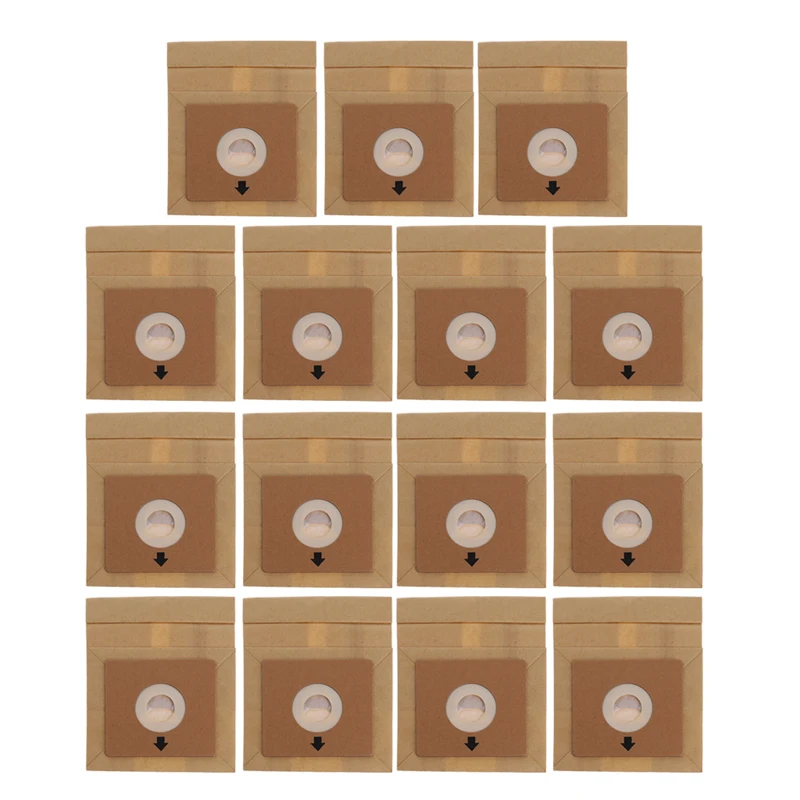 15Pcs Vacuum Cleaner Dust Paper Bags 100*110mm Diameter 50mm Accessories Parts
