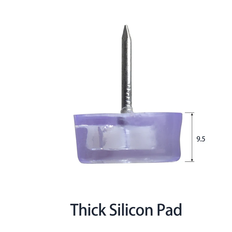 20PCS Translucent Silicon Rubber Leveler Pad for Chair, Desk, Cabinet etc Furniture