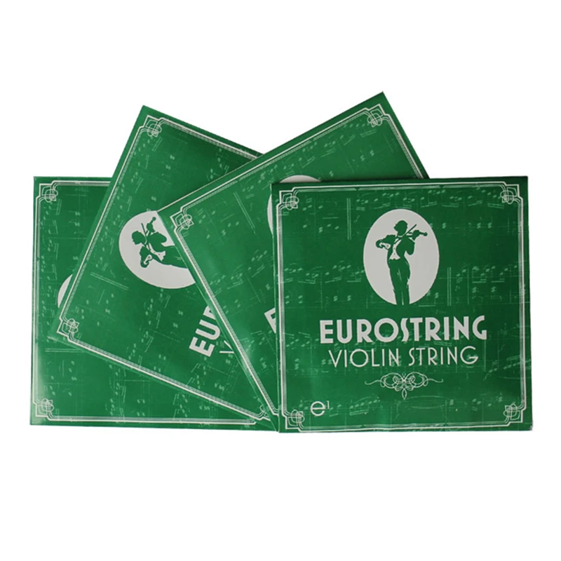 Hot selling High-end EURO Brand Violin stings 4 pcs/Set A, E, G, D Ball End Violino String For 3/4 4/4 Violin Accessories