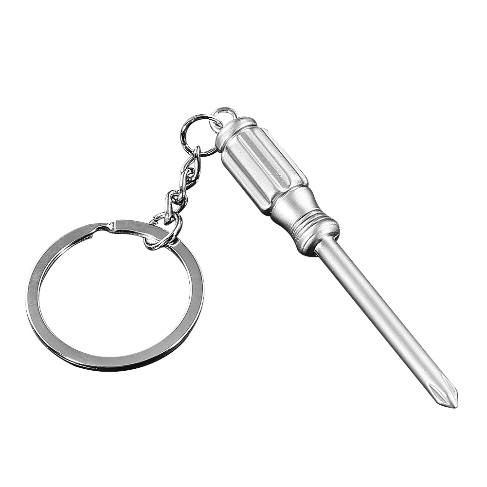 Car Key Rings Creative Tool Style Wrench Spanner Key Chain Car Bag Keyring Metal Keychain Gift