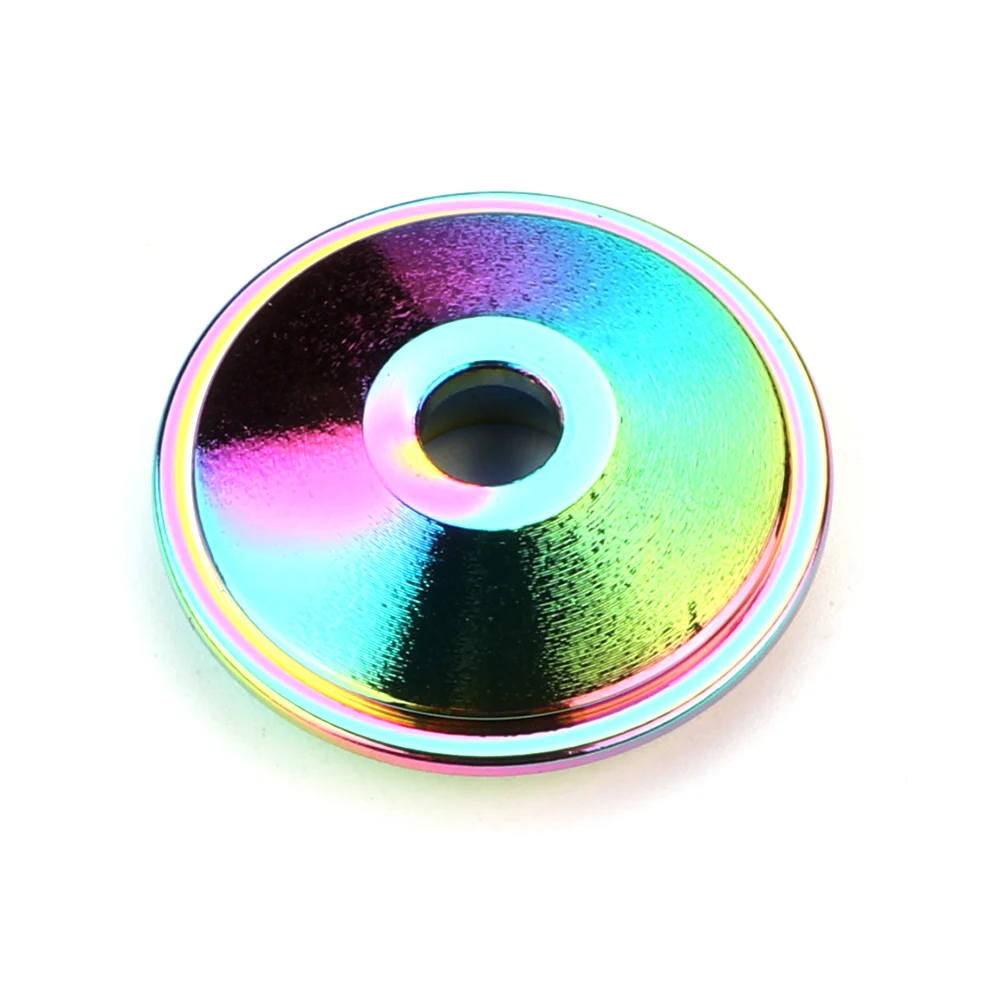 1pcs Stem Top Cap Bike Parts Mountain Bike Stem Headset Cover Aluminum Alloy Ultra-ligh Bowl Cover Road Bike Fixed Gear