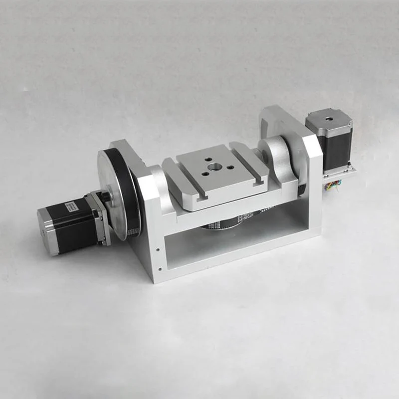 Cnc de 5. ª y 4 ejes rotativos con mesa de Mandril para máquina de grabado cnc, 3 mordazas, 100mm de altura central de mandril, 98mm, kit de enrutador cnc
