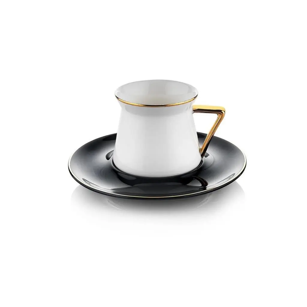 DOLBOVI Schafer 6 Personality Ottoman coffee cup Pad Black White 1S546-08002-BYZ01 mug кружка coffee cup cup