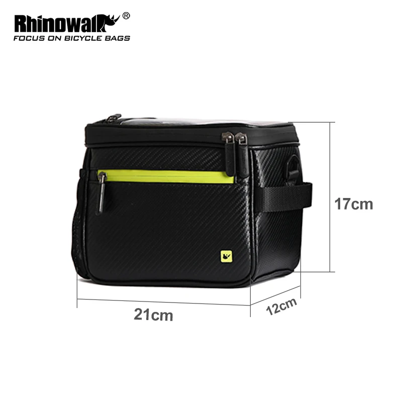 Rhinowalk MTB Bicycle Bike Handlebar Bags frame phone bag Touch screen waterproof front tube shoulder cycling bag RK18996