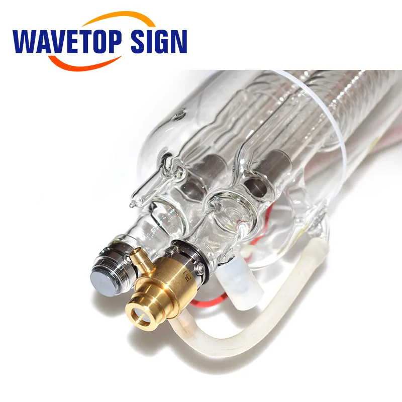 WaveTopSign CO2 Laser Tube SX300 300W 2-Core Length 1800mm Dia.120mm use for Co2 Laser Engraving and Cutting Machine