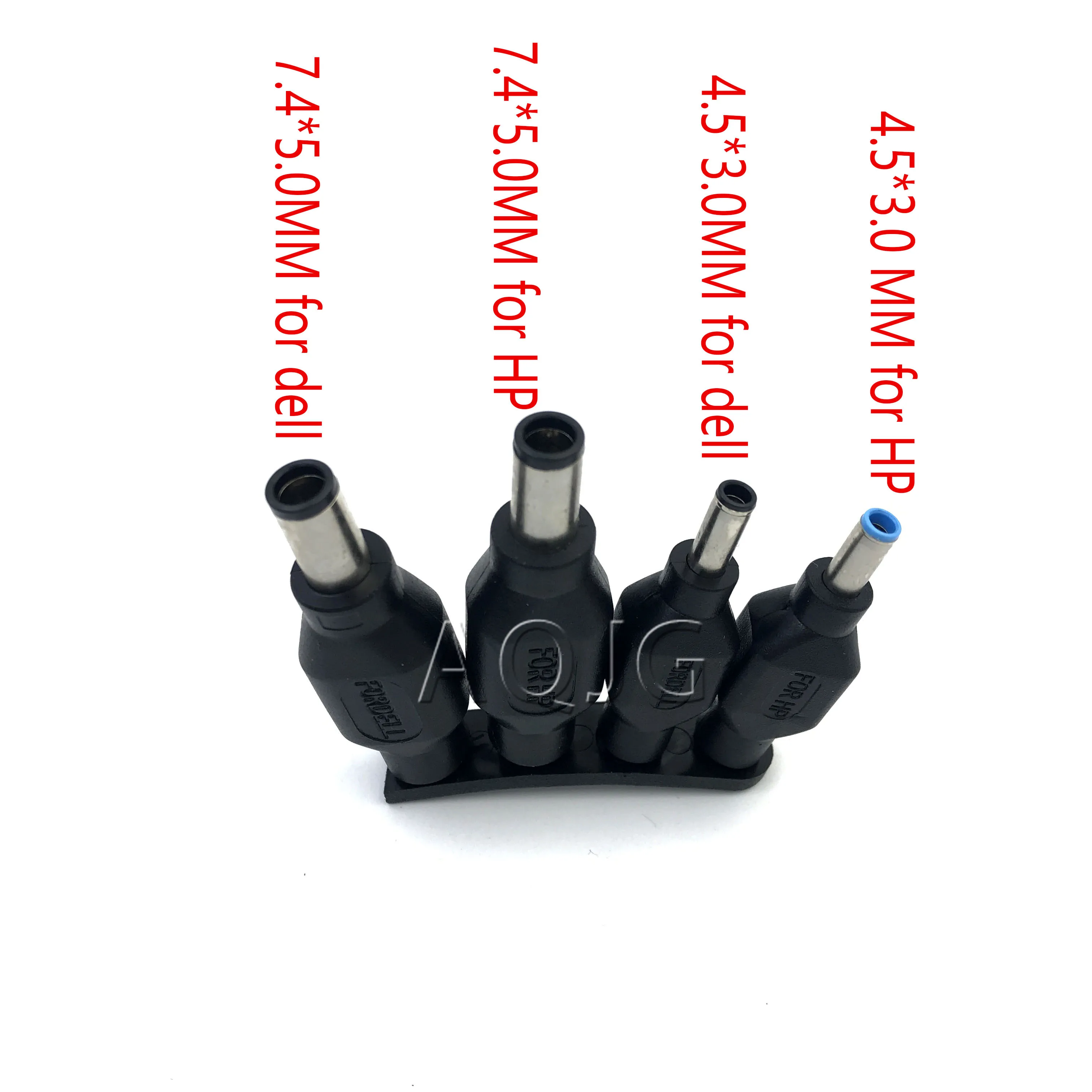 4.5 x 3.0 mm 7.4 x 5.0 mm DC Male to 5.5 x 2.1mm DC Female Power Plug Adapter Connector with chip for DELL for HP AQJG