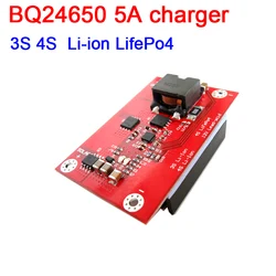 BQ24650 5A MPPT Solar Controller 3S 4S  Li-ion LifePo4 lithium Battery Charging Board Cell FOR 40w-60w 18v Solar  charger