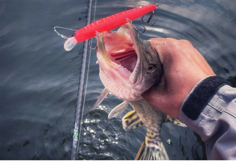 TSURINOYA 92SP Suspending Minnow Angelköder 3 Haken Hecht Künstlicher Harter Köder DW78 92 mm 9 g Jerkbait Wobbler Angelgerät – Detail 25