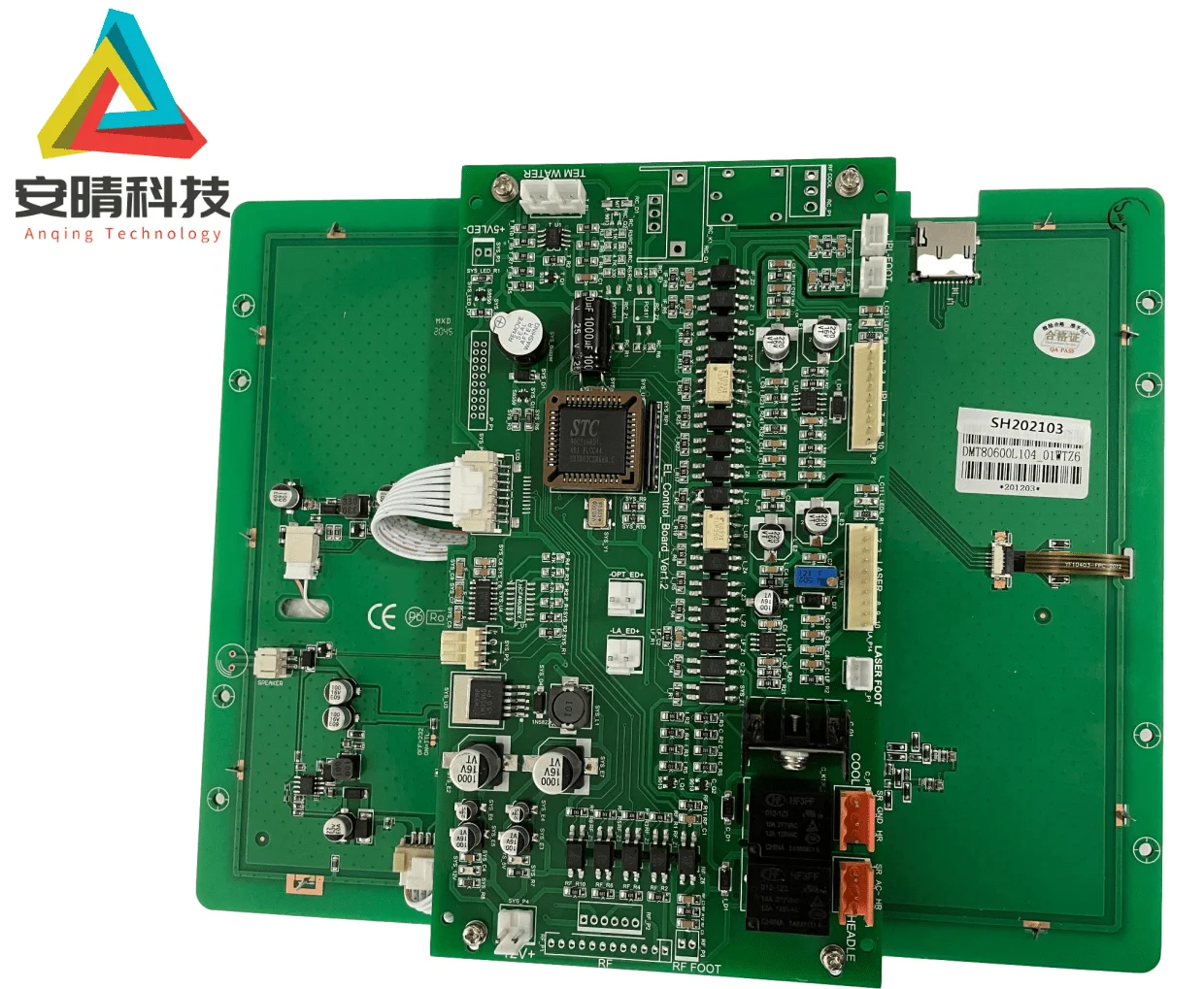 شاشة IPL مع لوحة تحكم 10.4 بوصة شاشة ملونة تعمل باللمس IPL SHR opt أجزاء آلة IPL لوحة عرض تعمل باللمس #4