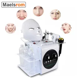 Máquina de burbujas pequeñas para limpieza Facial, Extractor de comedones indoloro 5 en 1, elimina puntos negros, limpieza de poros de nariz y cabeza negra