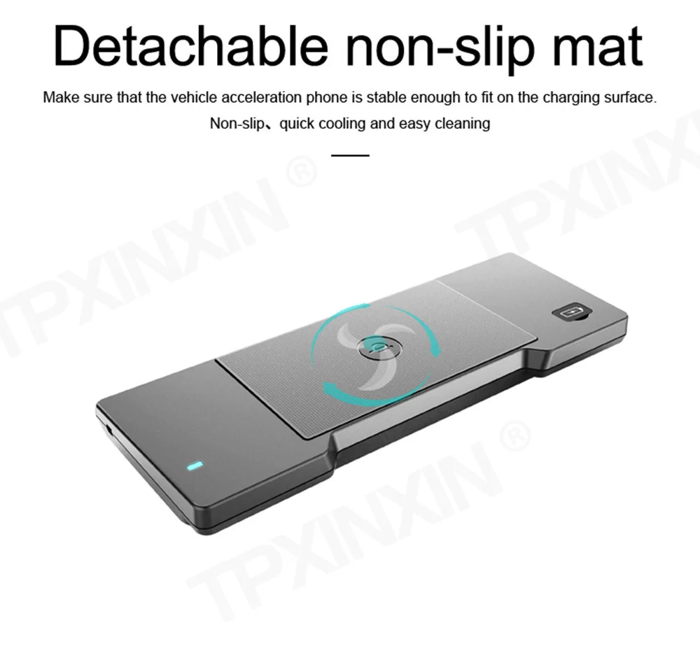 QI Car Wireless Charger For BMW 3 Series 2018 2019 Intelligent Infrared Fast Wireless Charging Car Phone Holder For Iphone