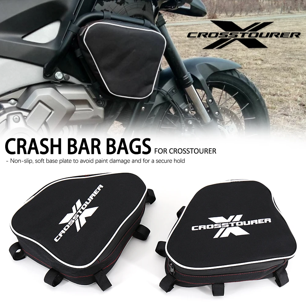 

New Accessories For Honda CROSSTOURER / Crosstourer VFR1200X 2012-2020 Motorcycle Side Bag Waterproof Bag Frame Crash Bars Bags