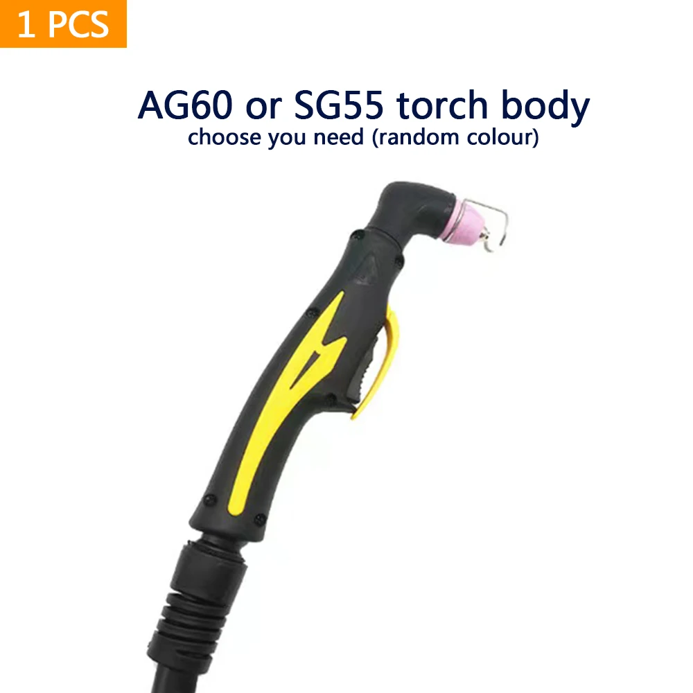 

1 PCS TIG Torch Professional AG60 SG55 Torch Plasma Cutter Gun with/without Pilot Arc Plasma Torch 60A Plasma Cutting Torch