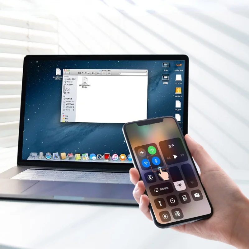 يورس USB متوافق مع بلوتوث 5.0 محول استقبال الارسال للصوت الموسيقى سماعة الكمبيوتر المحمول الهاتف المتكلم لوحة المفاتيح الماوس