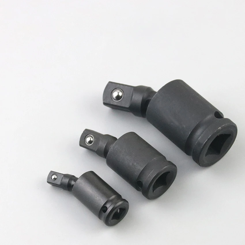Adapter do klucza nasadowego 1/4" 3/8" 1/2", stal fosforowana chromowo-molibdenowa, klucz pneumatyczny, przegub uniwersalny 360 stopni ° Obrotowe narzędzie ręczne — zdjęcie 2