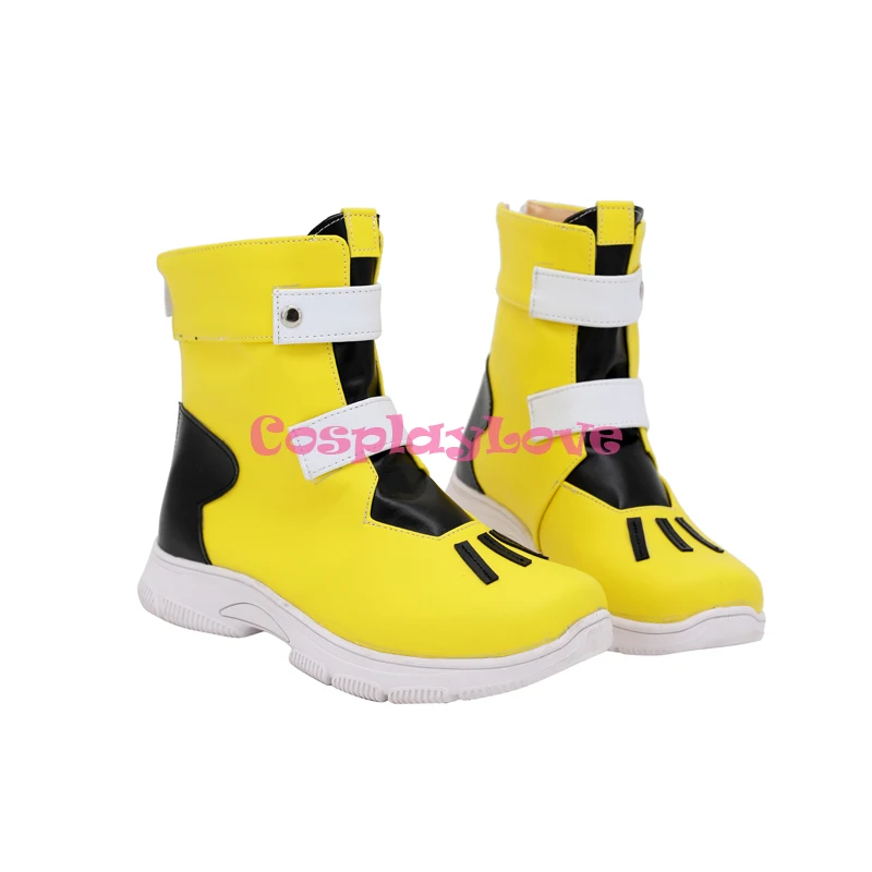 앙상블 별 Crazy Oukawa Kohaku Himeru Amagi Rinne Shiina Niki 코스프레 신발 롱 부츠 가죽 크리스마스 선물 맞춤 제작