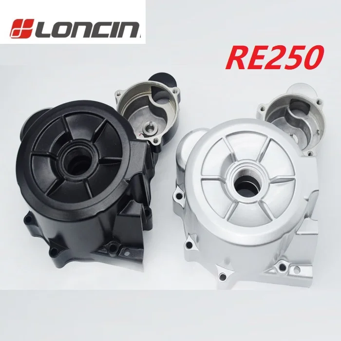 loncin RE250 250cc engine magneto coil cover left CQR  LC166FMM LX250 LX166FMM ATV Quad 250cc Chinese Motorcycle Engine