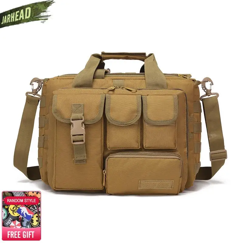 

Outdoor Men Tactical Messenger Bag Sling Shoulder Laptop Bag Waterproof Portable Army Oulder Bag Military Tactic Briefcase