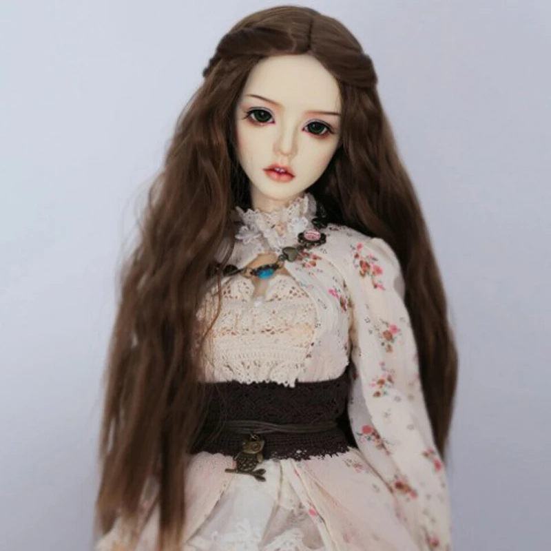New Arrival 1/3 1/4 1/6 1/8 Bjd SD Doll Wig High Temperature Wire Long Wavy For BJD Super Hair Wig