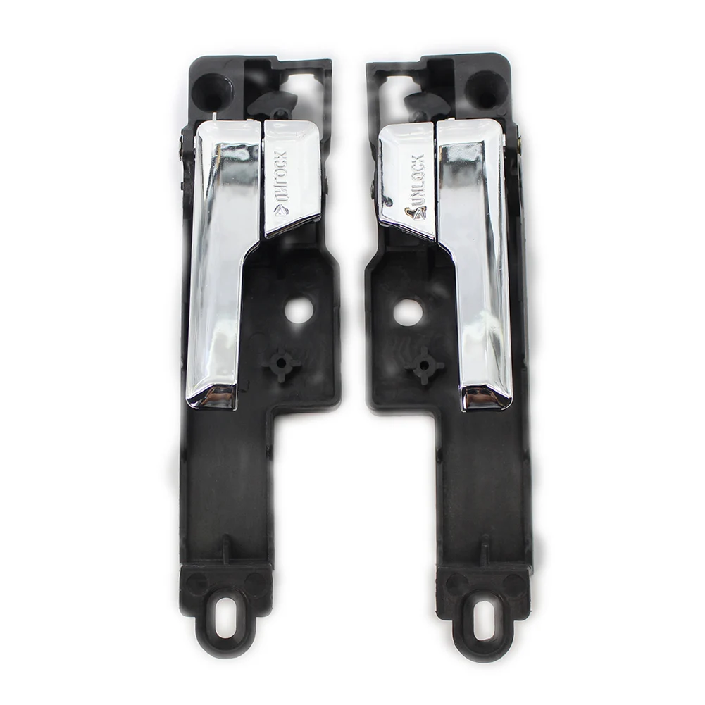 Chrome Car Inner Door Handle Interior Cover For 2006 2007 2009 2009 2010 20112012 Ford Fusion Front Left & Right