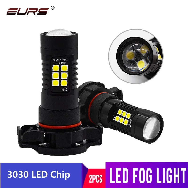 2 pçs canbus h11 h7 led lâmpada de nevoeiro h1 h3 h16 led lampada hb3 hb4 9005 9006 montagem do carro auto luz circulação diurna 12v