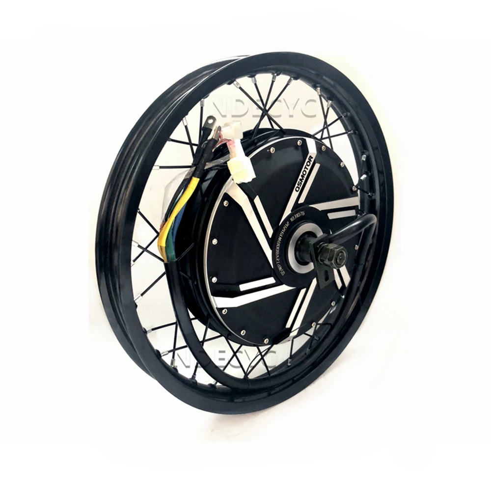 

200mm dropout QS 12000W 273 50H V3 Motor Wheel Rear Wheel 17inch 18inch 19inch 48-72V 100-120KPH Electric Motorcycle